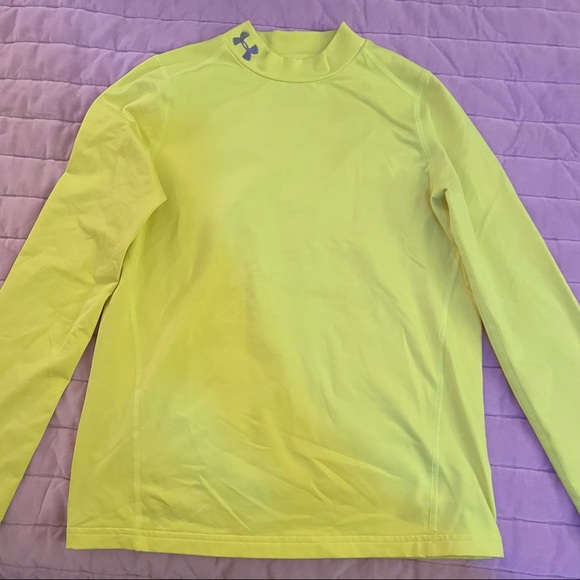 Kids Neon Under Armour Tight Fleece - Picture 1 of 2